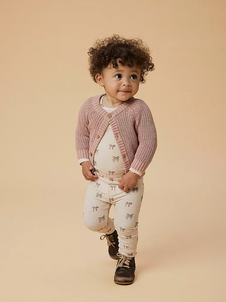 LIL ATELIER | Baby Strickjacke NBNEMLEN | pink