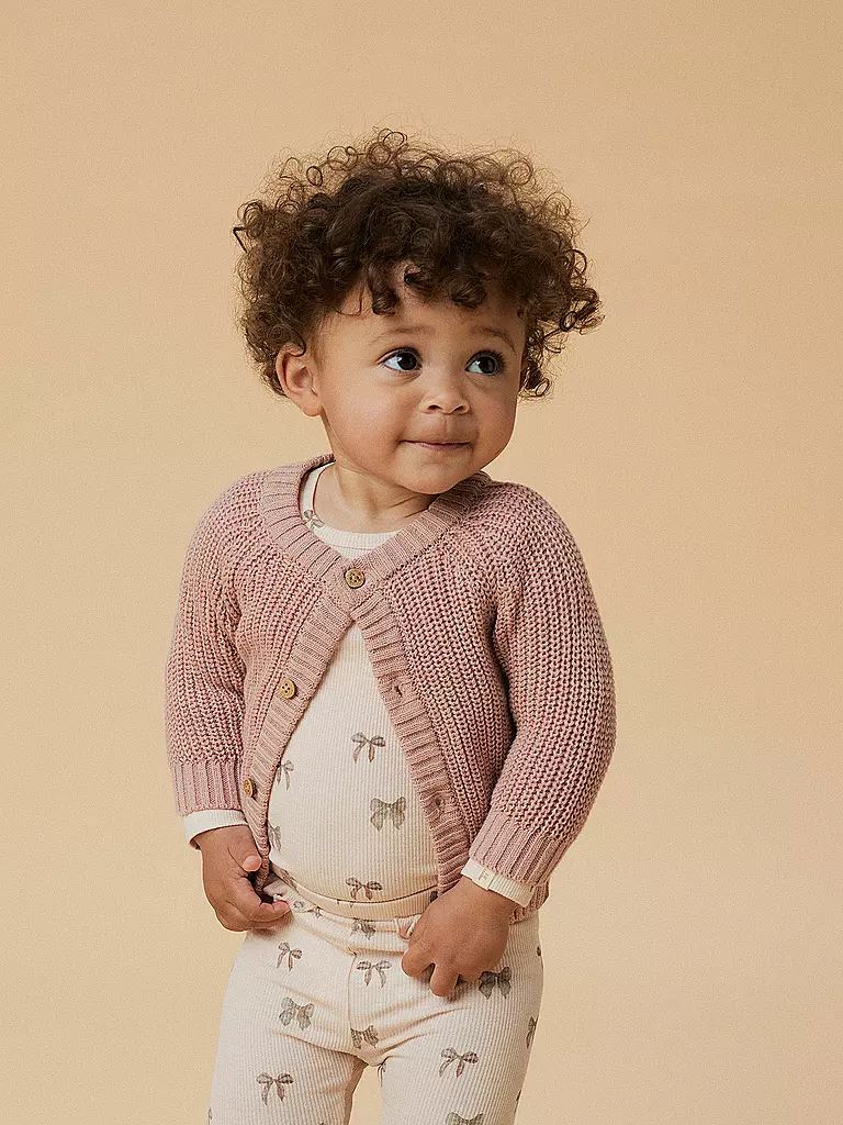 LIL ATELIER | Baby Strickjacke NBNEMLEN | pink