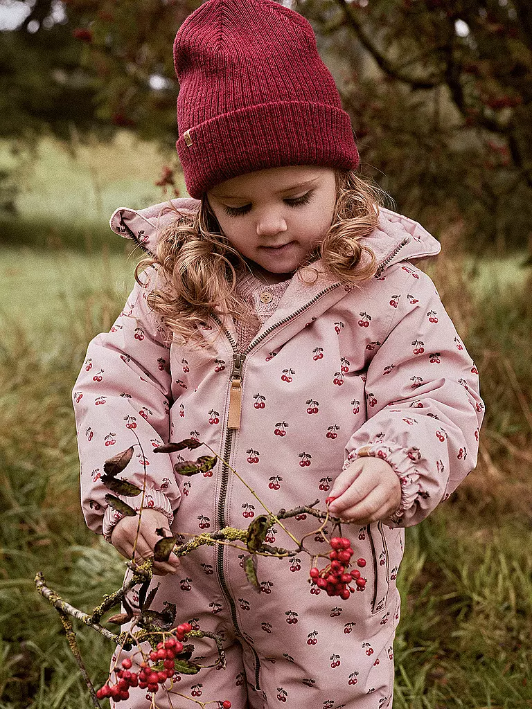 LIL ATELIER | Kinder Mütze - Haube NMNNANSON | rot
