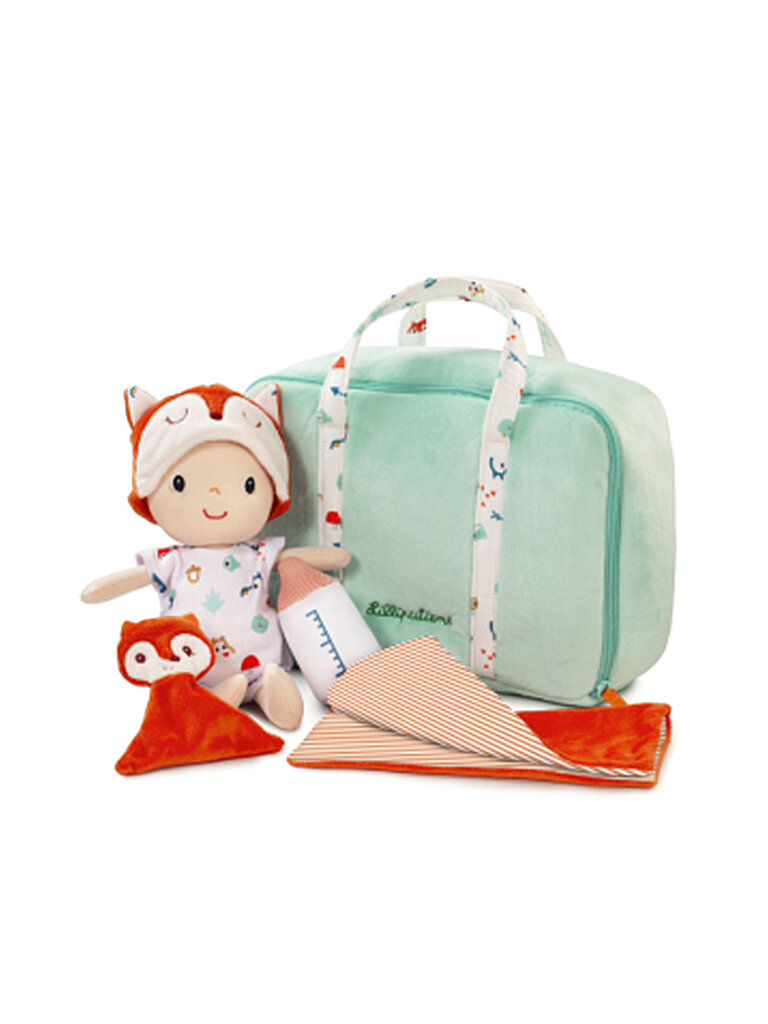 LILLIPUTIENS Alex Schlenkerpuppe Set mit Spielkoffer