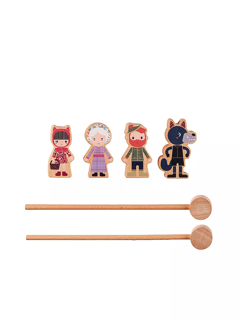 Wieviel Figuren Gibt Es Bei Rotkäppchen LILLIPUTIENS Chaperon Rouge Theater Rotkäppchen bunt