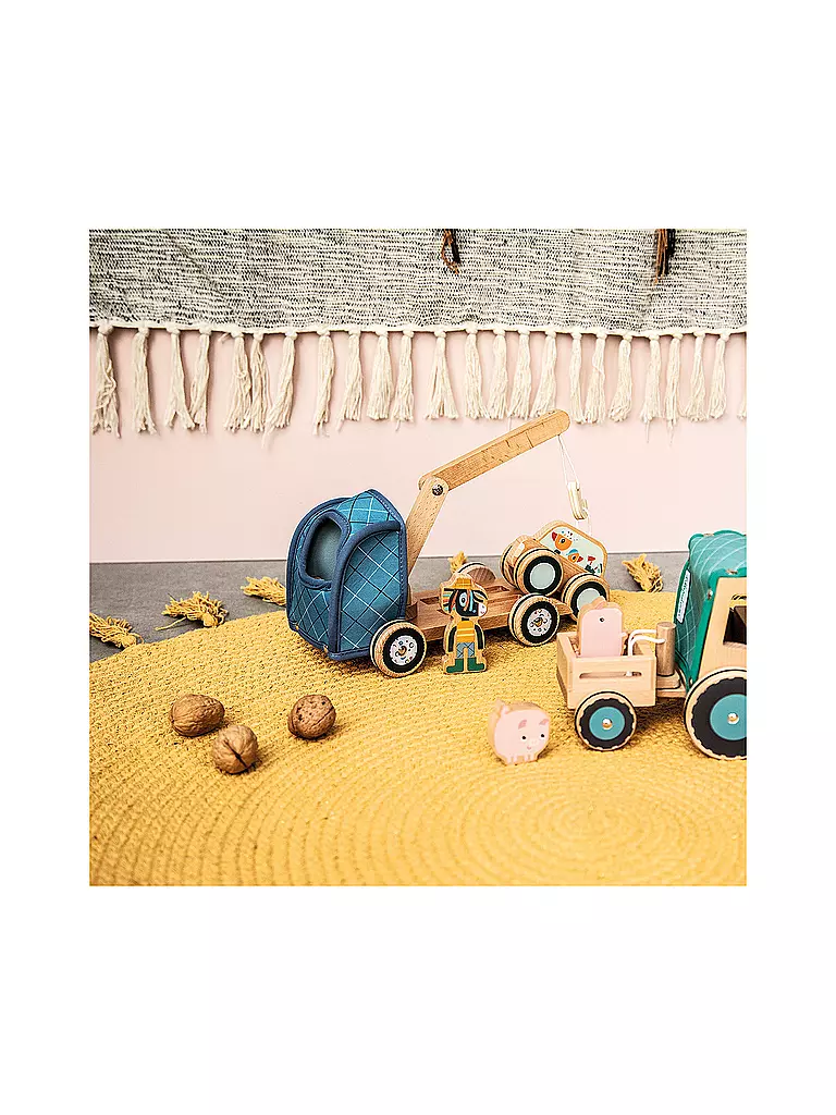 LILLIPUTIENS | IGNACE Abschleppwagen | blau