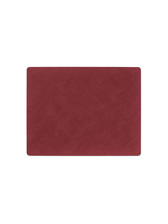 LIND DNA | Tischset SQUARE 35x45cm Nupo Eckig Red 