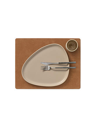 LIND DNA | Tischset 35x45cm CORDUROY ECKIG Nature