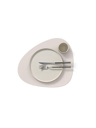 LIND DNA | Leder-Platzset 37x44cm NUPO oval Soft Nude