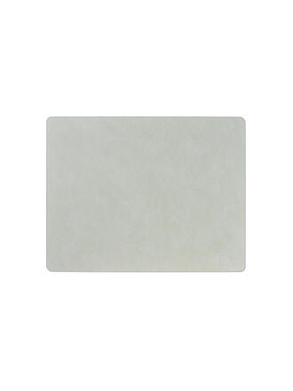 LIND DNA | Leder-Platzset NUPO eckig 35x45cm Metallic