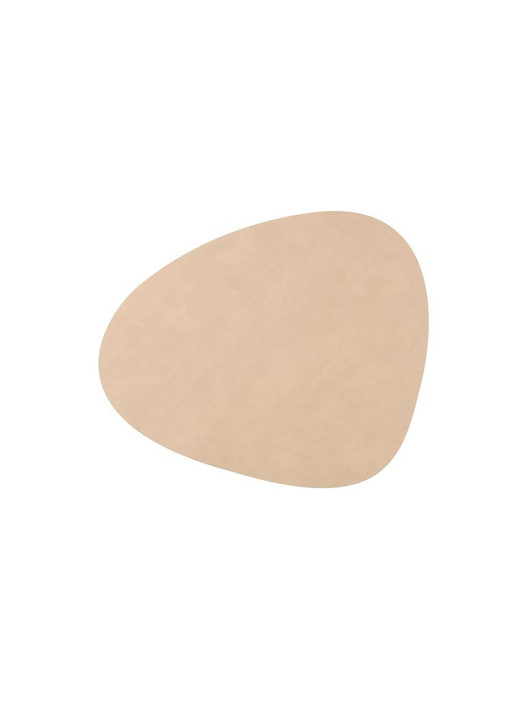 LIND DNA Leder-Platzset Nupo oval 37x44cm camel