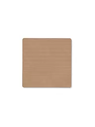 LIND DNA |  Glasuntersetzer 10x10cm CORDUROY ECKIG Light Grey | camel