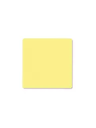 LIND DNA | Leder-Untersetzer eckig 10x10cm Pastel Green | gelb