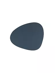 LIND DNA | Leder Tischset "Nupo" 37x44cm (Dark Blue) | dunkelblau