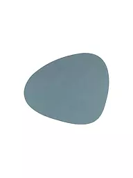 LIND DNA | Leder Tischset "Nupo" 37x44cm (Light Blue) | hellblau