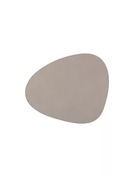 LIND DNA | Leder Tischset "Nupo" 37x44cm (Light Blue) | hellgrau