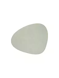 LIND DNA | Glasuntersetzer 11x13cm CURVE Nupo Oval Yellow  | olive