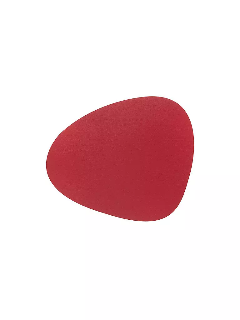 LIND DNA | Platzset "Nupo" oval 37x44cm | rot