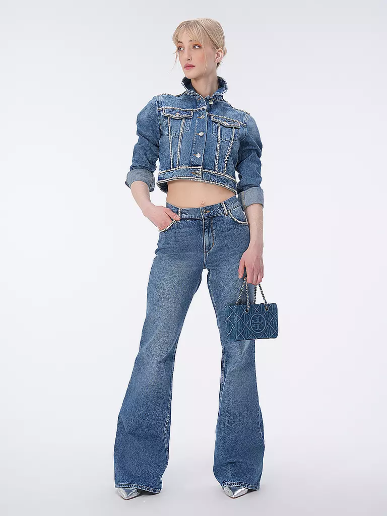 LIU JO | Jeans FLARE SCOOP  | blau