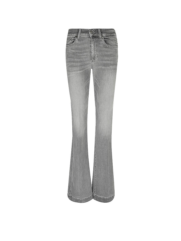 Liu Jo Blue Cotton Flared Jeans