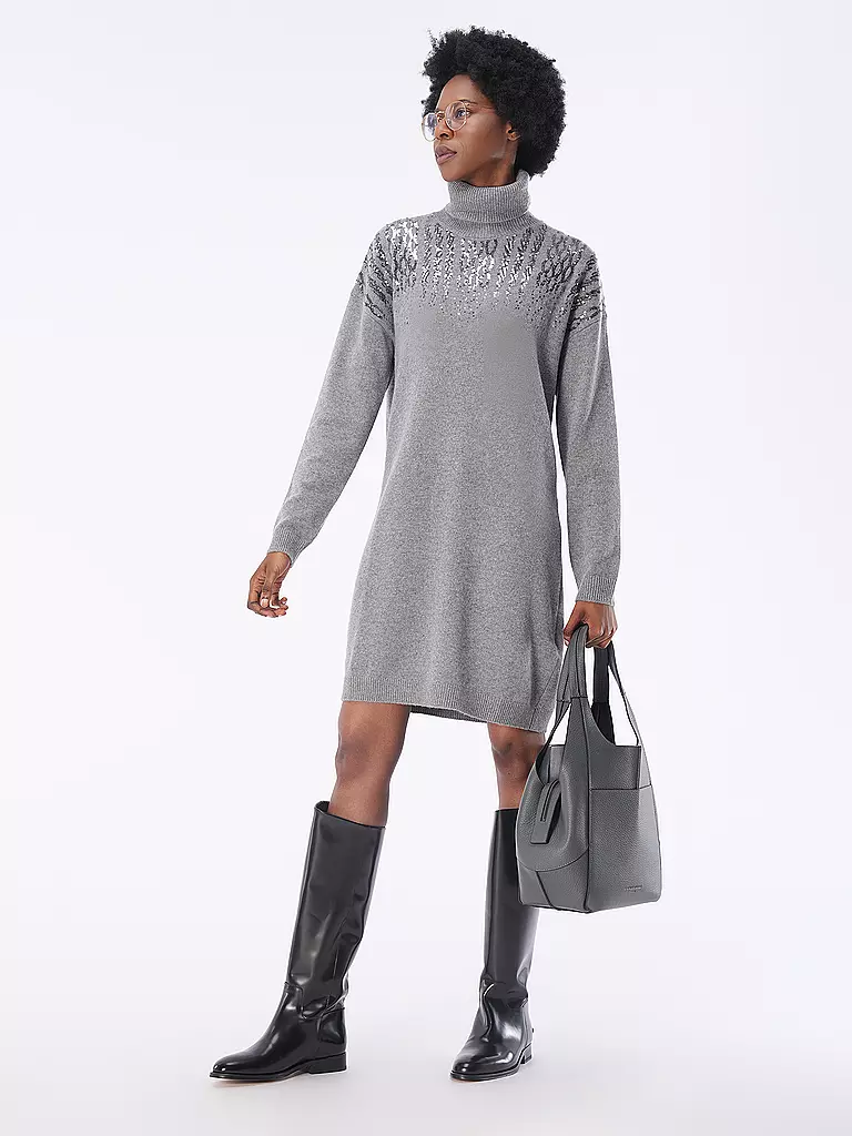 LIU JO | Strickkleid | grau
