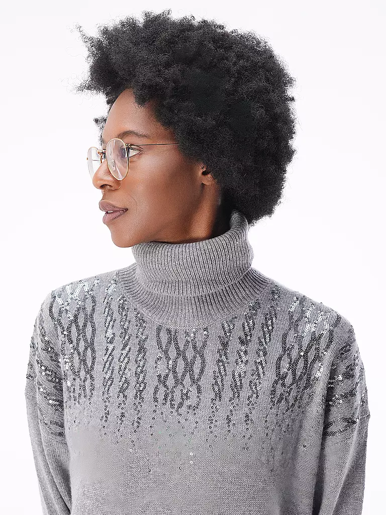 LIU JO | Strickkleid | grau