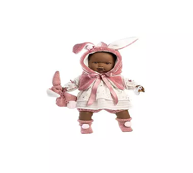LLORENS Puppe Nicole dunkelhäutig 42cm