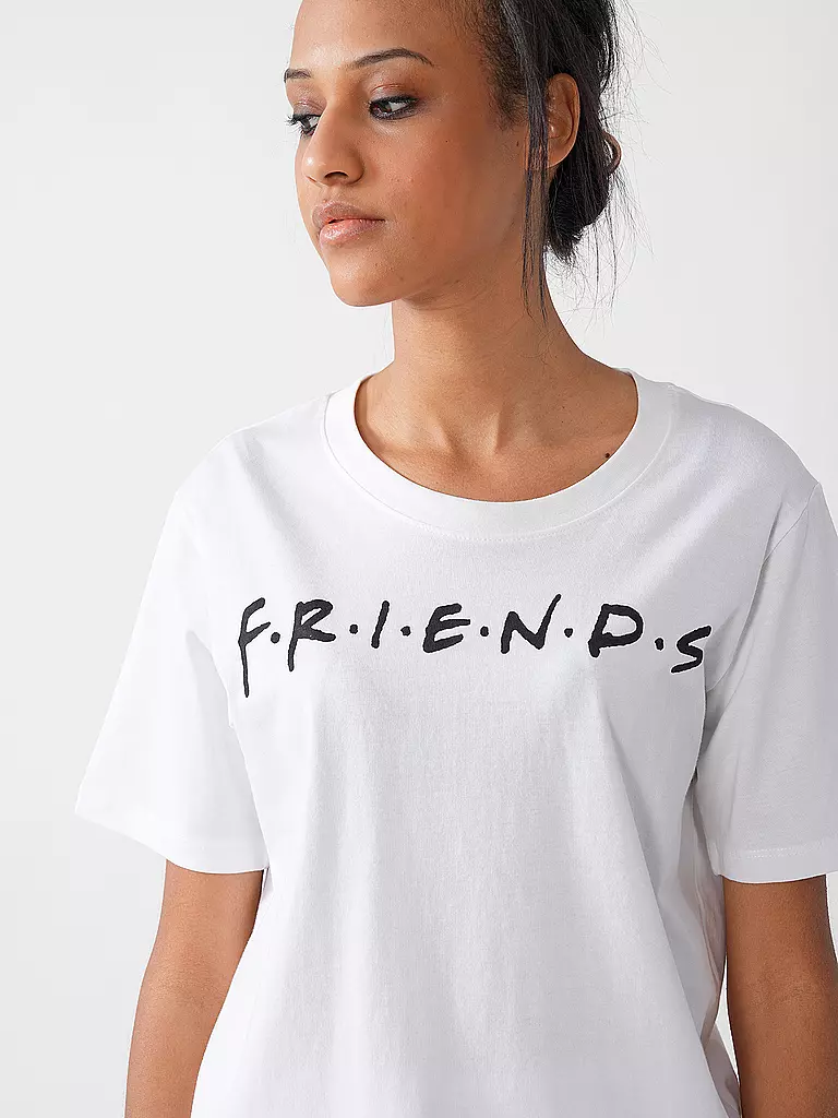 LMTD | T-Shirt NLFMERIAN FRIENDS | weiss