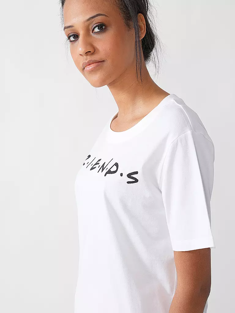 LMTD | T-Shirt NLFMERIAN FRIENDS | weiss