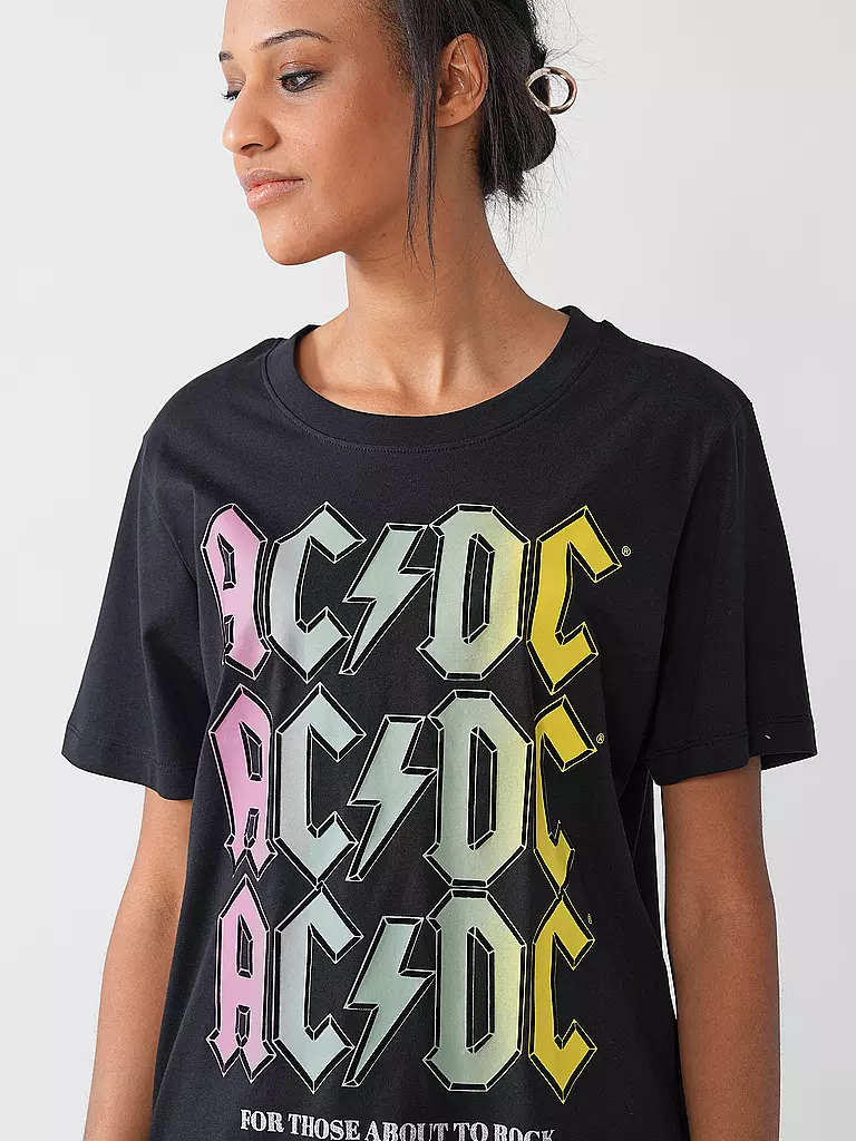 LMTD | T-Shirt NLFNYA ACDC | schwarz
