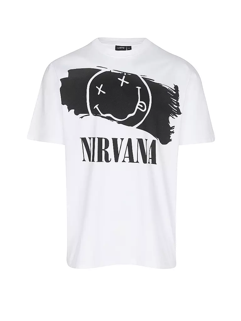 LMTD | T-Shirt NLMMATTIMUS NIRVARNA | weiss