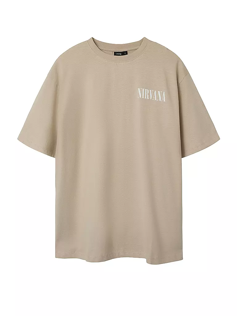 LMTD | T-Shirt NLMVANCE NIRVANA | beige