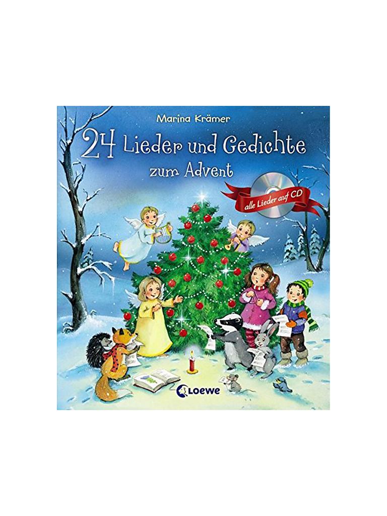 LOEWE VERLAG | 24 Lieder und Gedichte zum Advent - Mit Lieder-CD (Pappbilderbuch) | keine Farbe