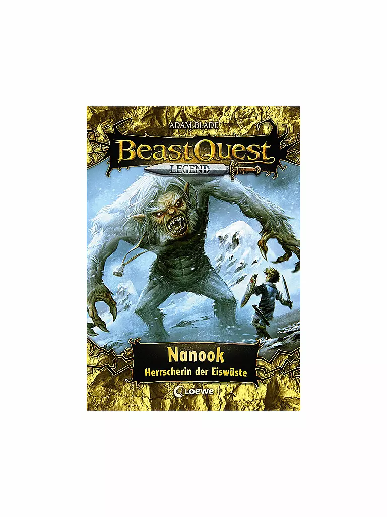 LOEWE VERLAG | Buch - Beast Quest Legend - Nanook, Herrscherin der Eiswüste | keine Farbe