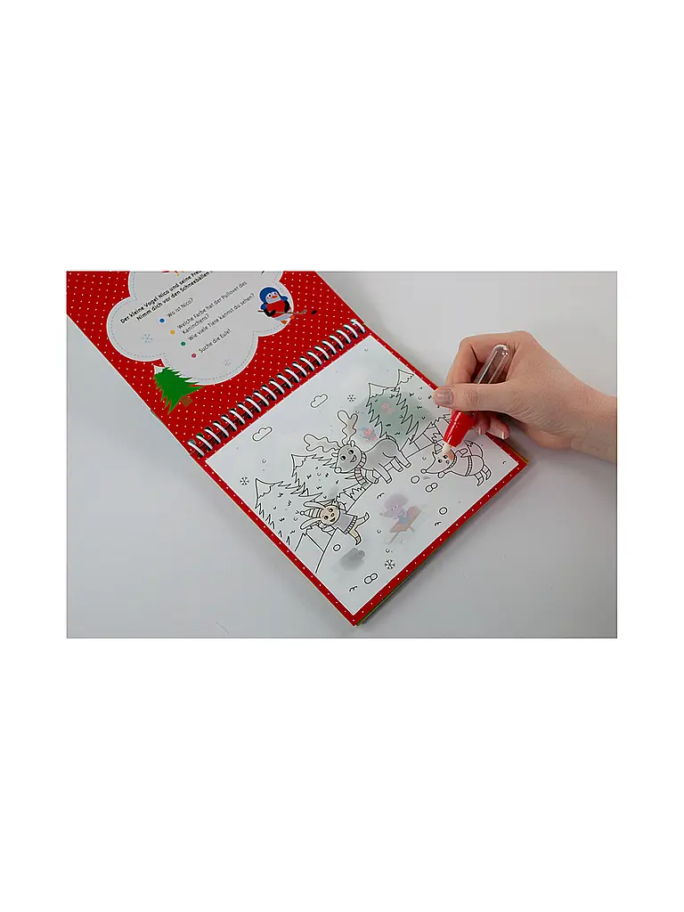 LOEWE VERLAG | Buch - Das magische Wassermalbuch - Winter | 