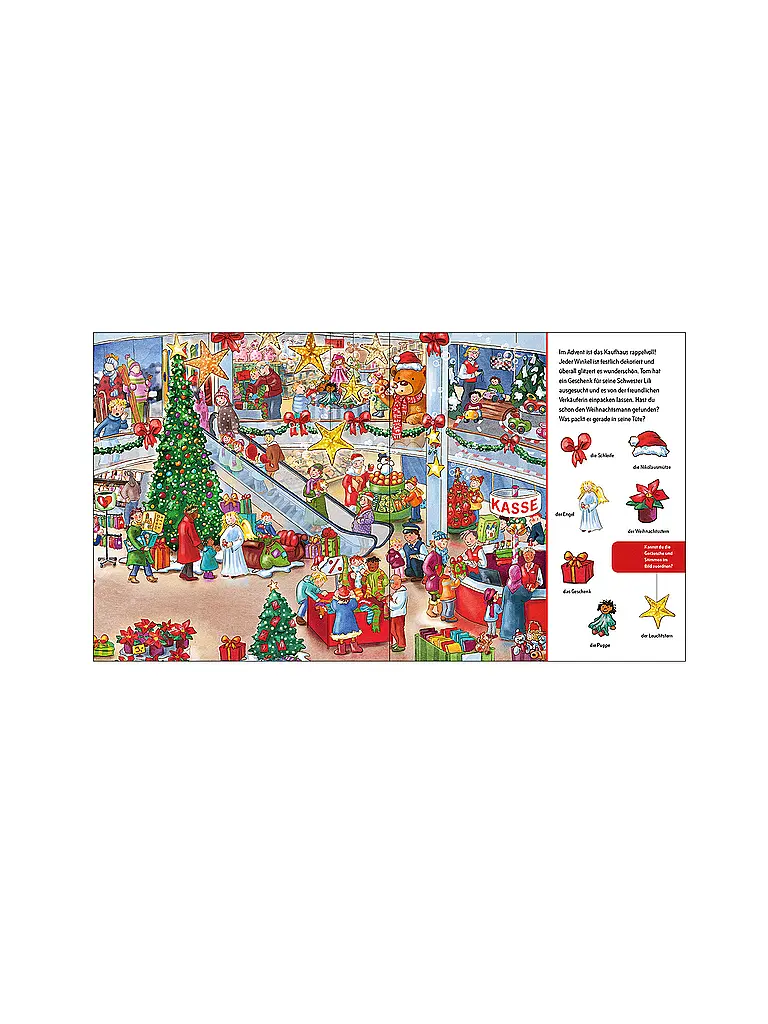 LOEWE VERLAG | Buch - Suche und finde! Sound-Wimmelbuch - Weihnachten | 