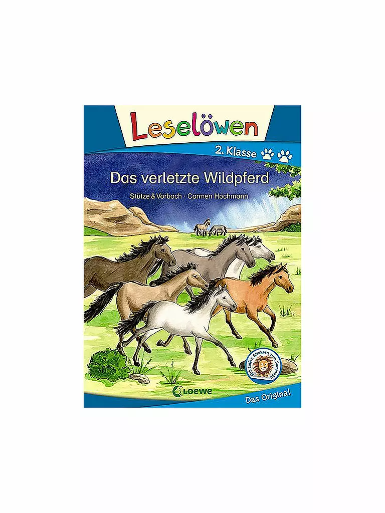 LOEWE VERLAG | Leselöwen 2. Klasse - Das verletzte Wildpferd | keine Farbe