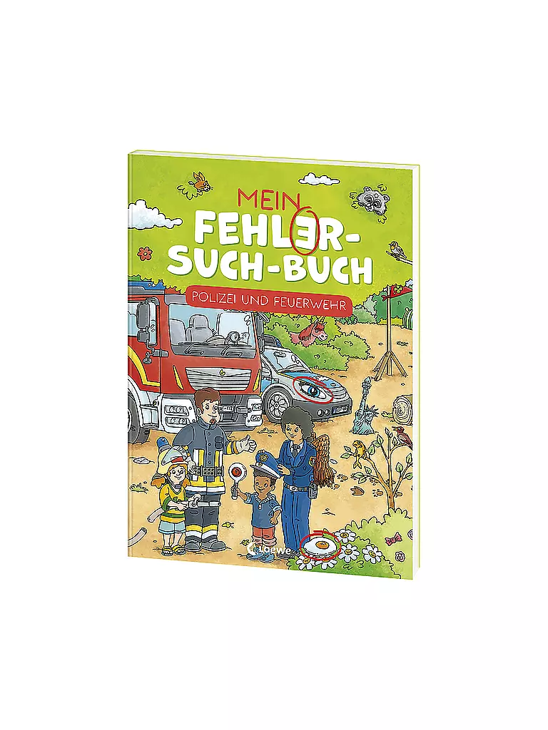 LOEWE VERLAG | Mein Fehler - Such - Buch - Polizei und Feuerwehr  | keine Farbe