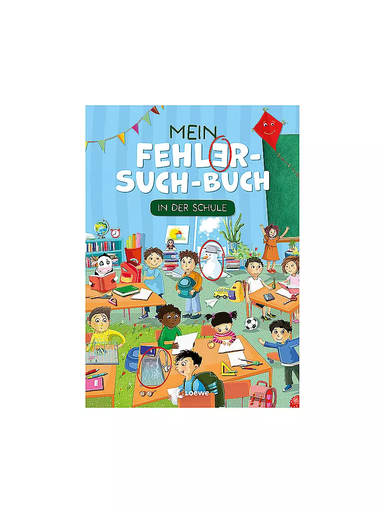 LOEWE VERLAG | Mein Fehler-Such-Buch - In der Schule | keine Farbe