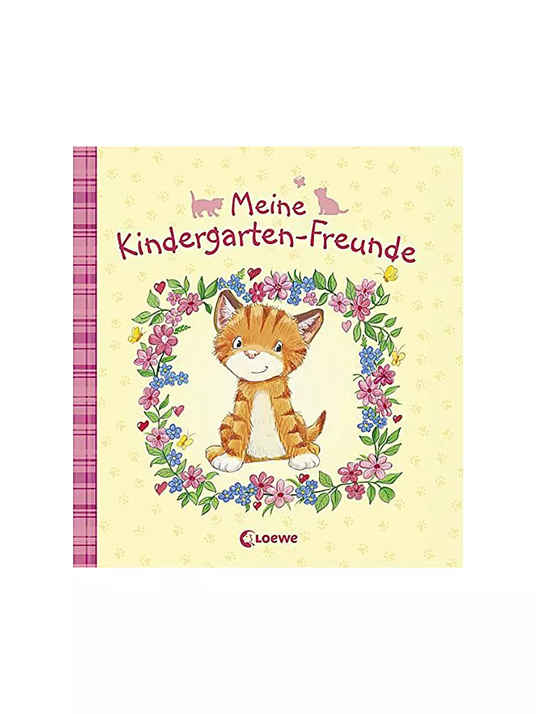 LOEWE VERLAG | Meine Kindergarten-Freunde "Katze und Blumen" | keine Farbe