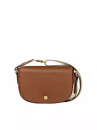 LONGCHAMP | Épure Timeless Umhängetasche Small, Marine | Camel