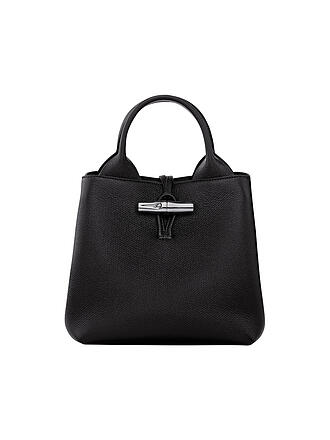 LONGCHAMP | Le Roseau Handle Bag Small, Noir