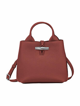 LONGCHAMP | Le Roseau Handle Bag Small, Chataigne