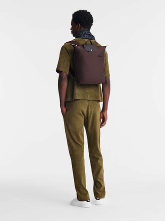 LONGCHAMP | Le Pliage Rucksack Medium, Moka