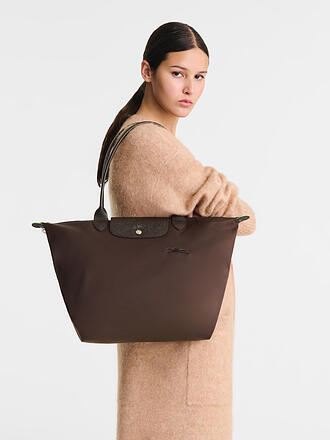 LONGCHAMP | Le Pliage Green Shopper Large, Moka