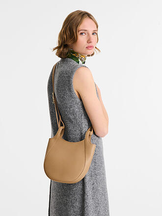 LONGCHAMP | Le Foulonne Umhängetasche Small, Biscuit