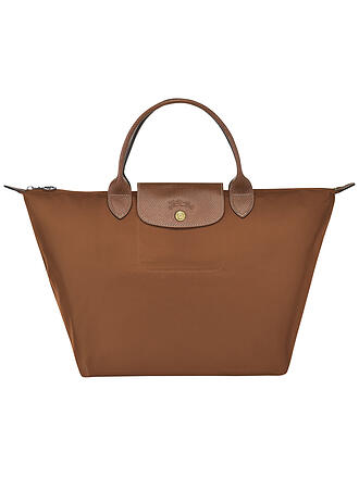 LONGCHAMP | Le Pliage Original Handtasche Medium, Cognac
