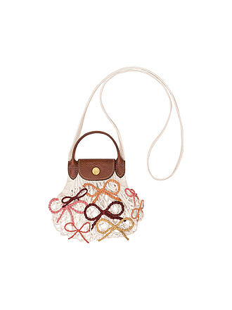 LONGCHAMP | Le Pliage Filet Umhängetasche XSmall, Ecru