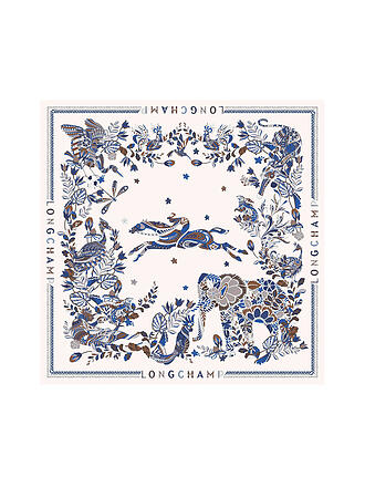 LONGCHAMP | Seidentuch, Atlantique