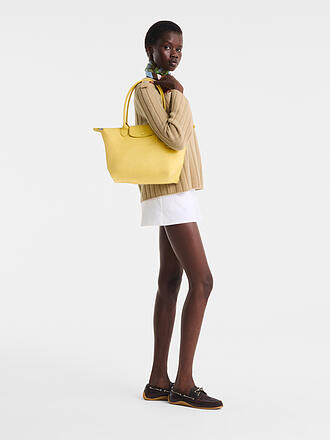 LONGCHAMP | Le Pliage One Schultertasche Medium, Lime