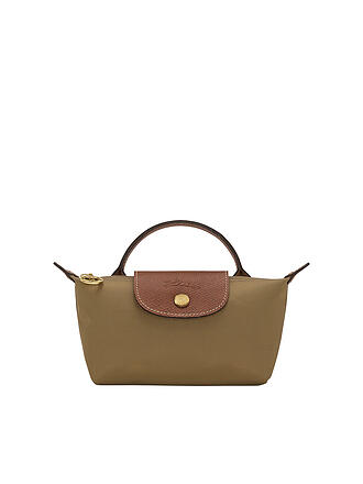 LONGCHAMP | Le Pliage Original Pochette mit Henkel, Olive