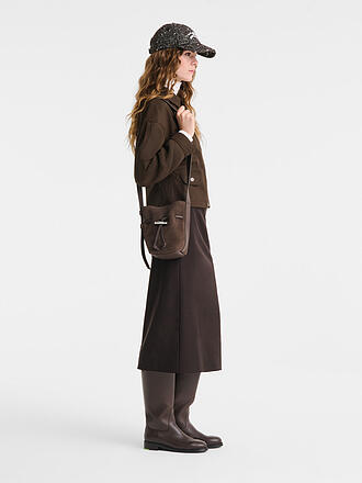LONGCHAMP | Le Roseau Bucket Bag Small, Mokka