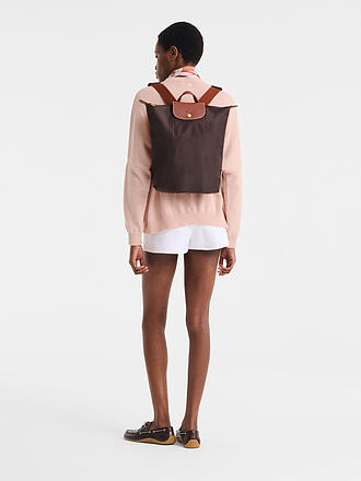 LONGCHAMP | Le Pliage Rucksack Medium, Mokka
