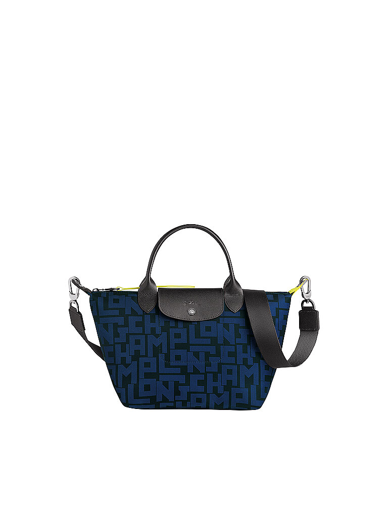 LONGCHAMP Le Pliage Collection Handtasche S, Black / Navy schwarz